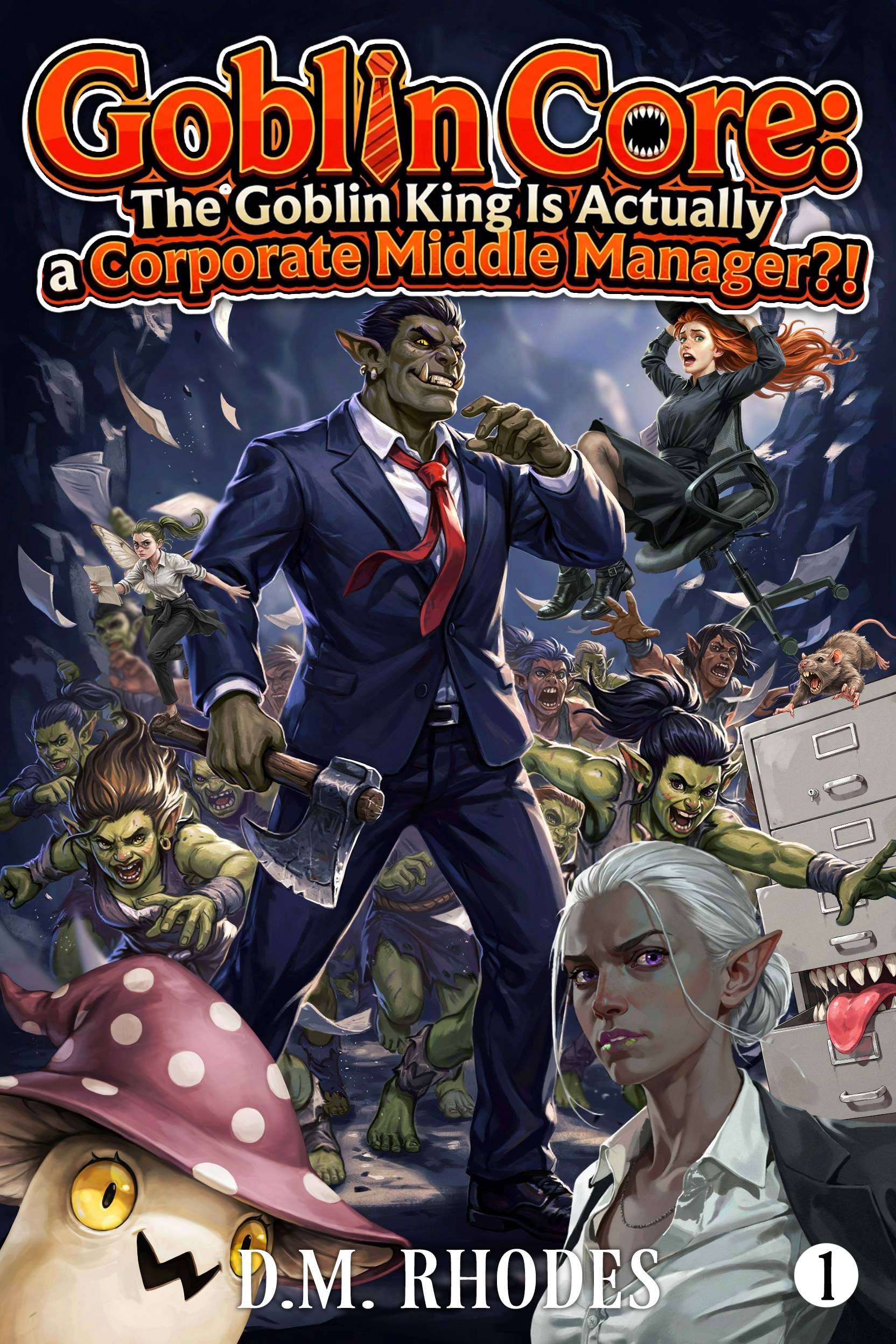 Cover of Goblin Core by D.M. Rhodes