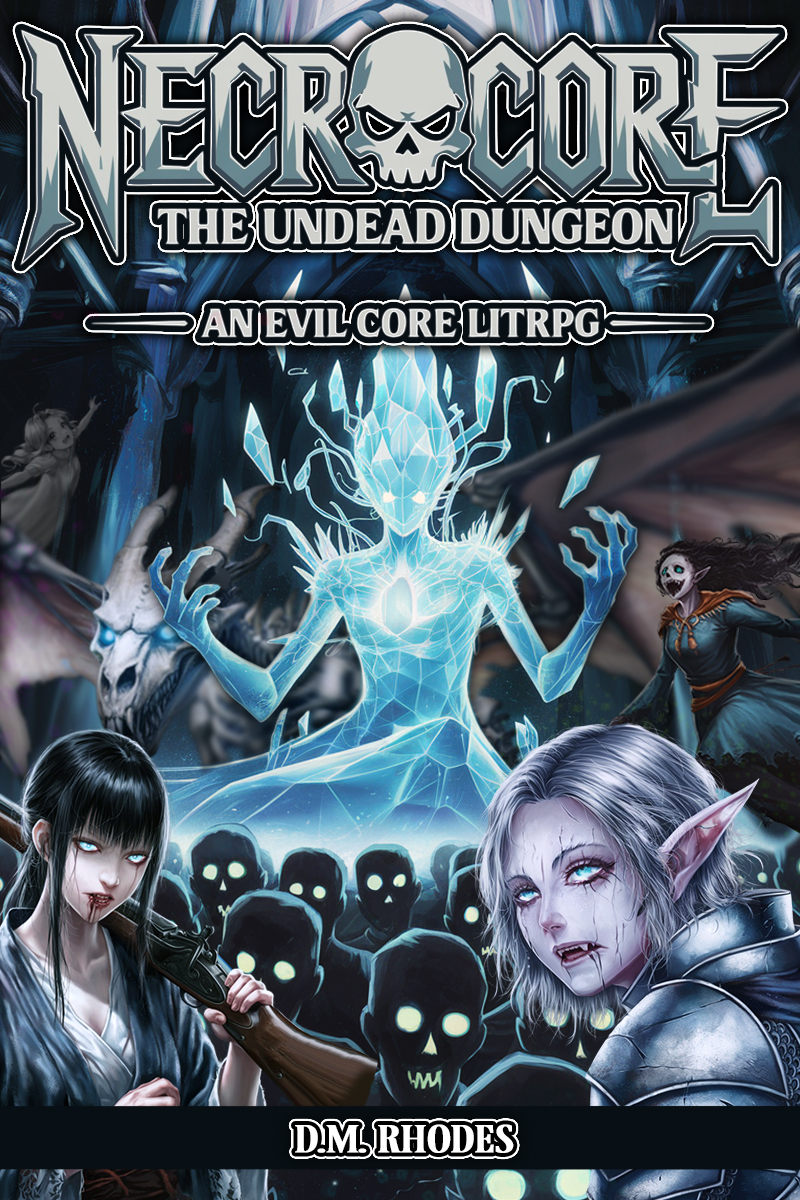 Cover of NecroCore by D.M. Rhodes