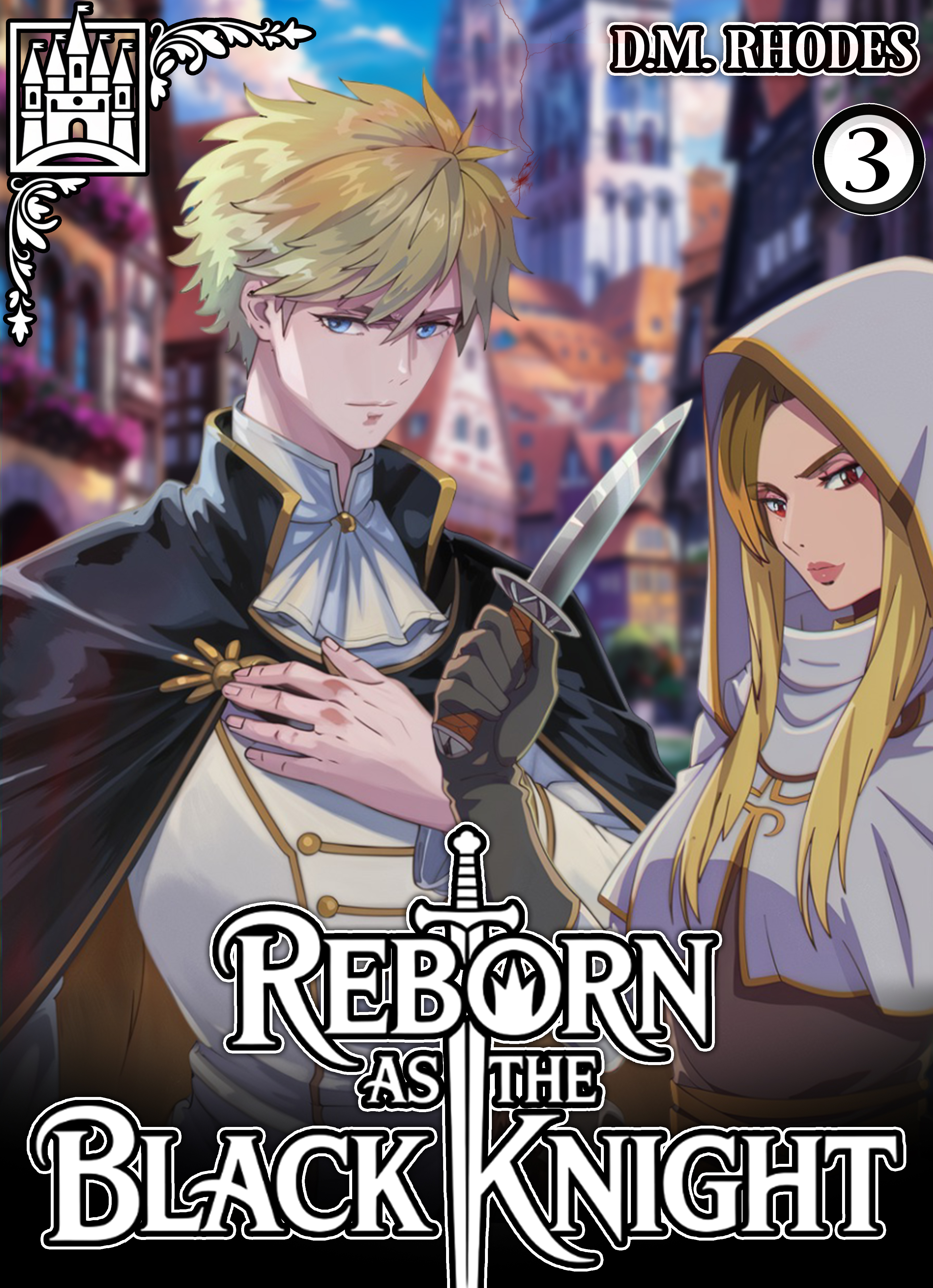 Cover of Reborn as the Black Knight, Volume 3
